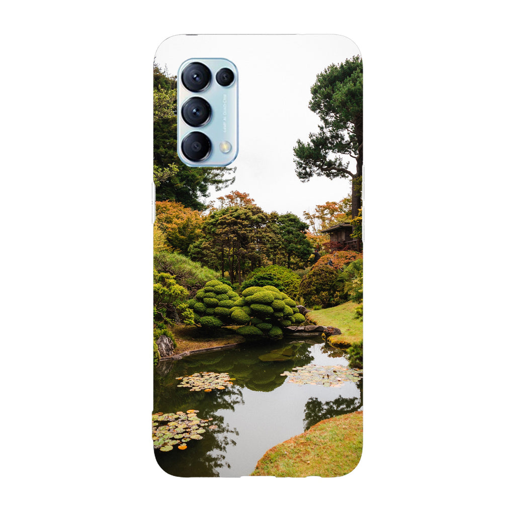 Husa compatibila cu Oppo Reno 5 4G model Japanese garden, Silicon, TPU, Viceversa