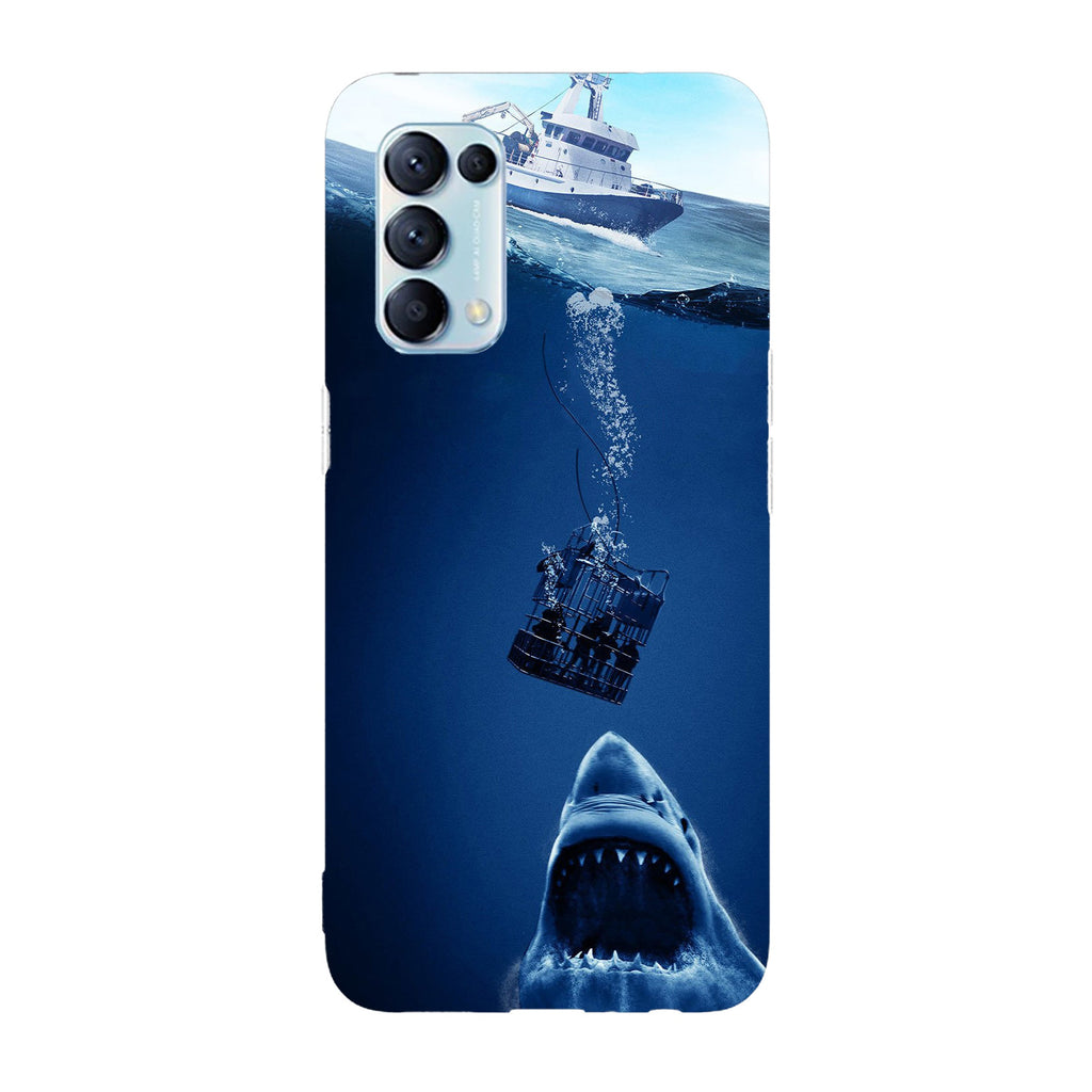 Husa compatibila cu Oppo Reno 5 4G model Jaws, Silicon, TPU, Viceversa