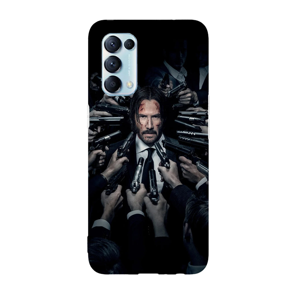 Husa compatibila cu Oppo Find X2 Pro model John Wick, Silicon, TPU, Viceversa - Viceversa