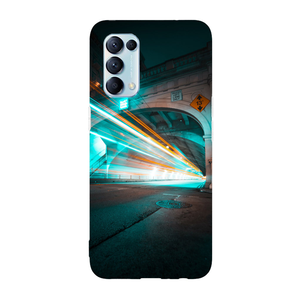 Husa compatibila cu Oppo Reno 5 4G model Light at the end of tunnel, Silicon, TPU, Viceversa