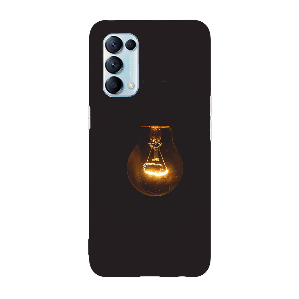 Husa compatibila cu Oppo Reno 5 4G model Lightbulb, Silicon, TPU, Viceversa