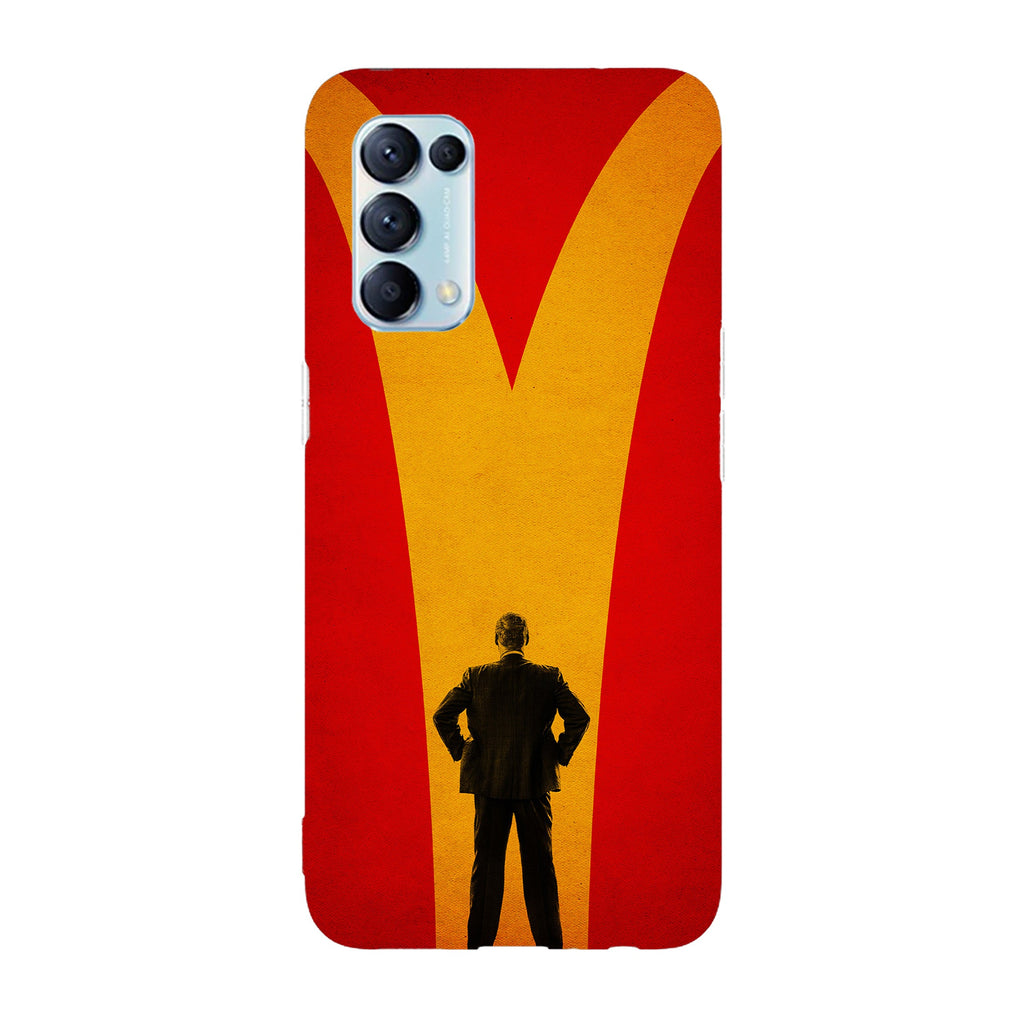 Husa compatibila cu Oppo Reno 5 4G model McDonald, Silicon, TPU, Viceversa