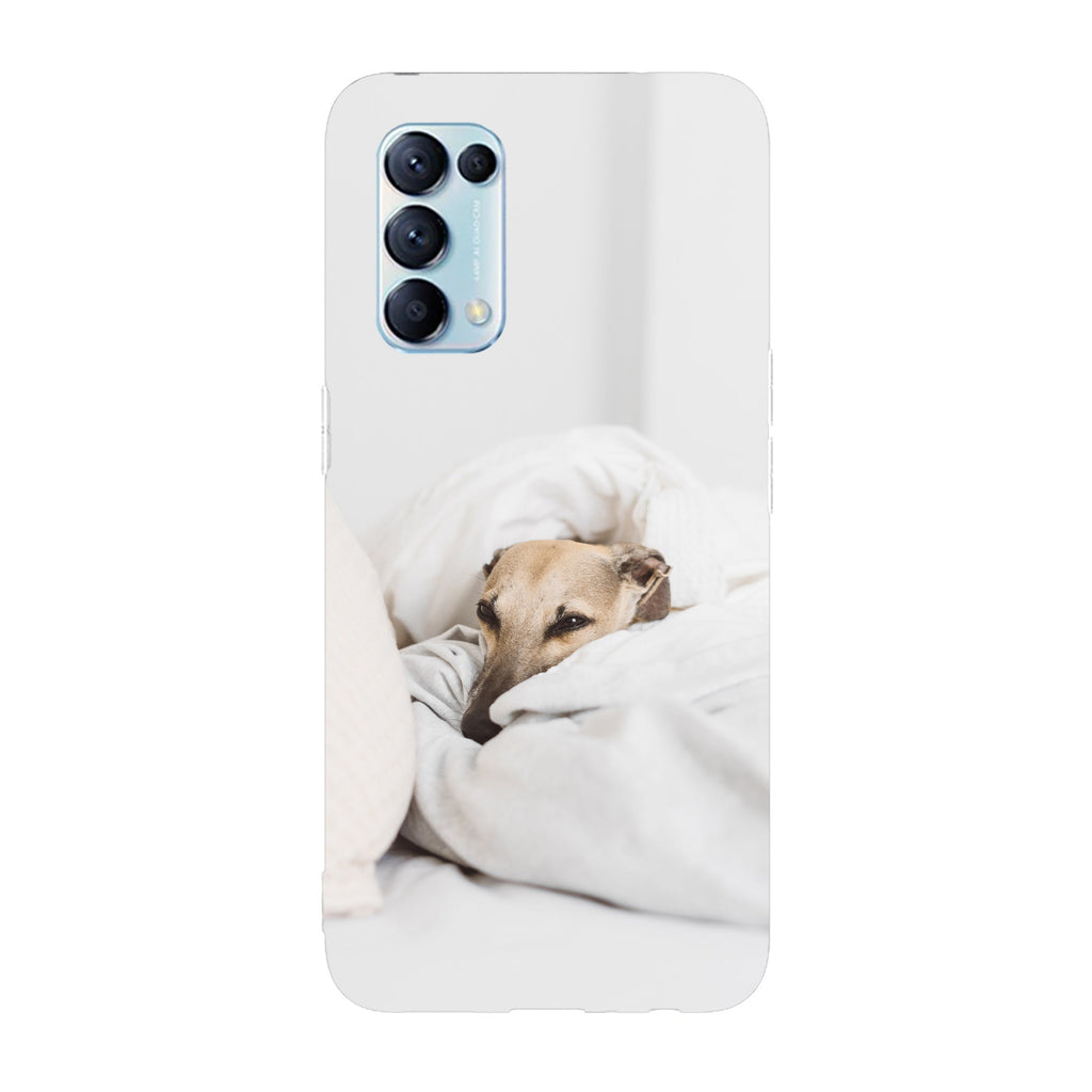Husa compatibila cu Oppo Reno 5 4G model Me not wake up, Silicon, TPU, Viceversa