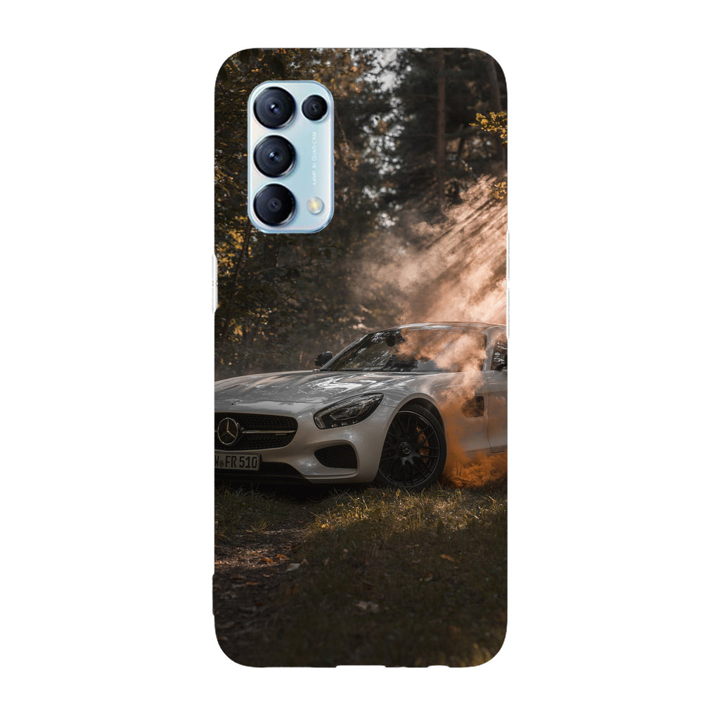 Husa compatibila cu Oppo Reno 5 4G model Mercedes AMG GT-S, Silicon, TPU, Viceversa