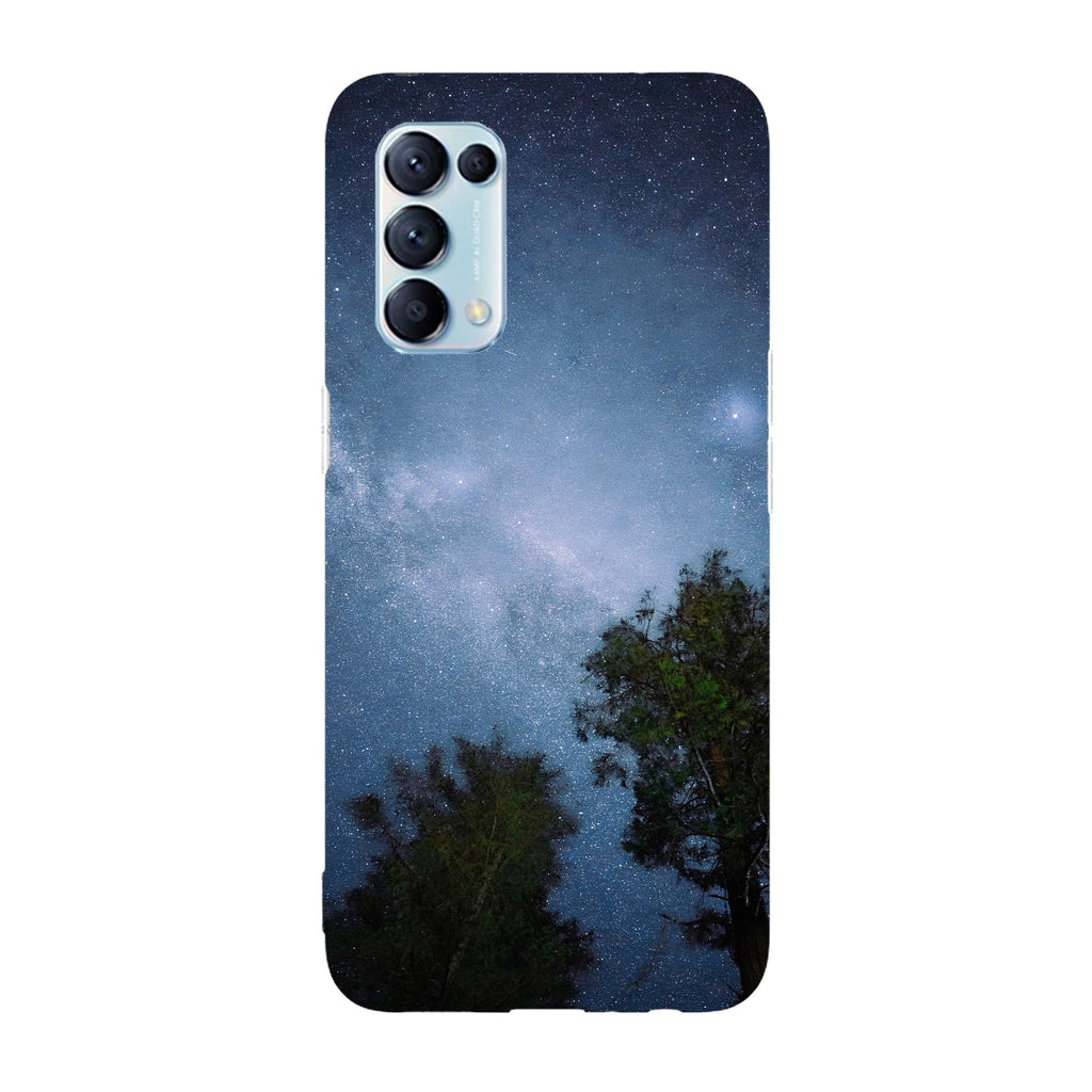 Husa compatibila cu Oppo Reno 5 4G model Milky way, Silicon, TPU, Viceversa