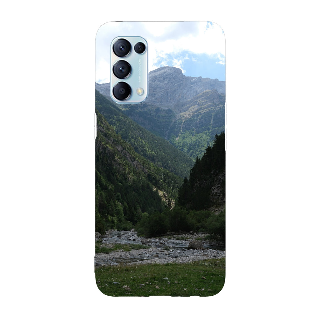 Husa compatibila cu Oppo Reno 5 4G model Mountain valley, Silicon, TPU, Viceversa