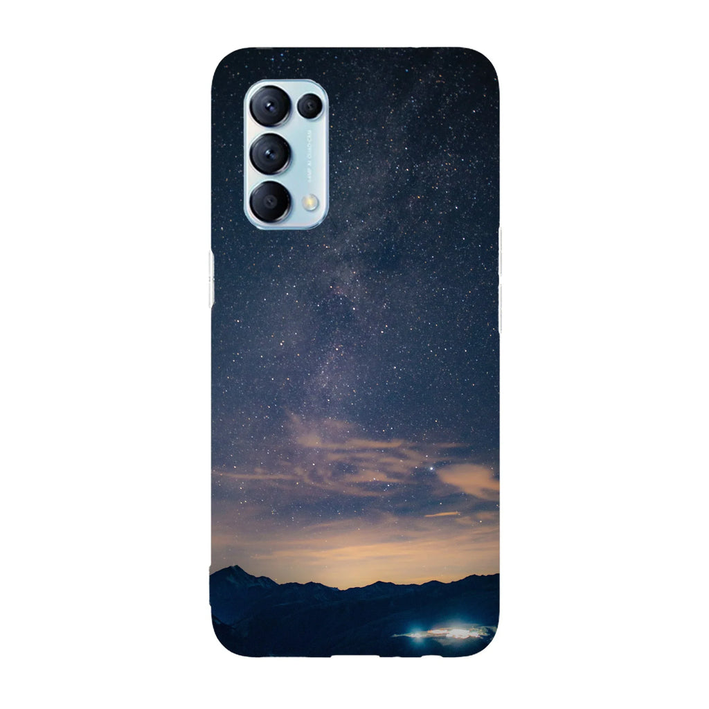 Husa compatibila cu Oppo Reno 5 5G model Mountain Village, Silicon, TPU, Viceversa - Viceversa