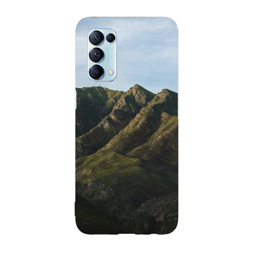 Husa compatibila cu Oppo Reno 5 4G model Mountain Cliffs, Silicon, TPU, Viceversa