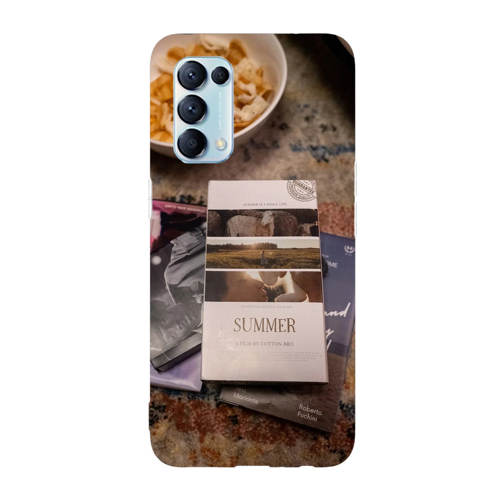Husa compatibila cu Oppo Reno 5 5G model Movie Time, Silicon, TPU, Viceversa - Viceversa