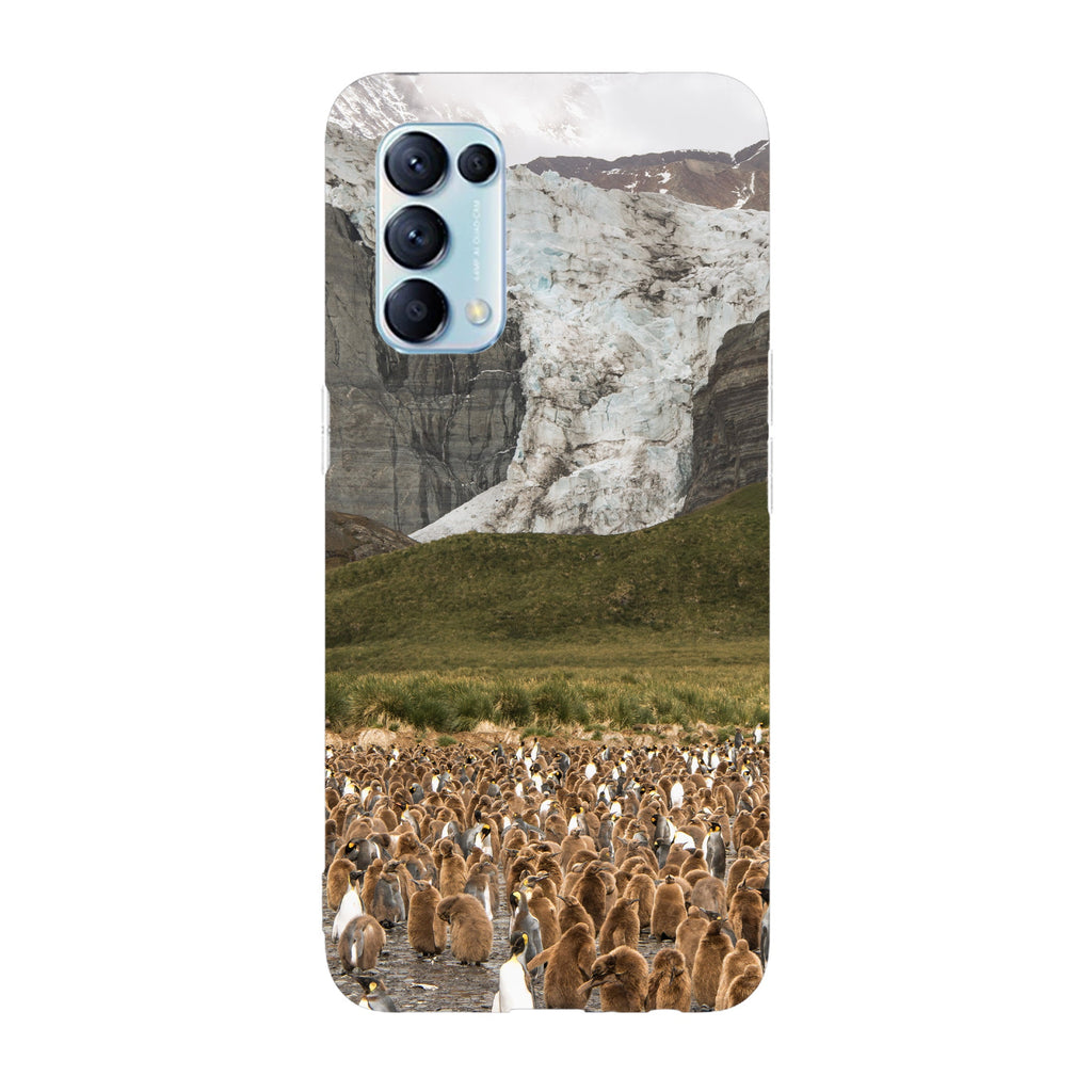 Husa compatibila cu Oppo Reno 5 4G model Penguin party, Silicon, TPU, Viceversa