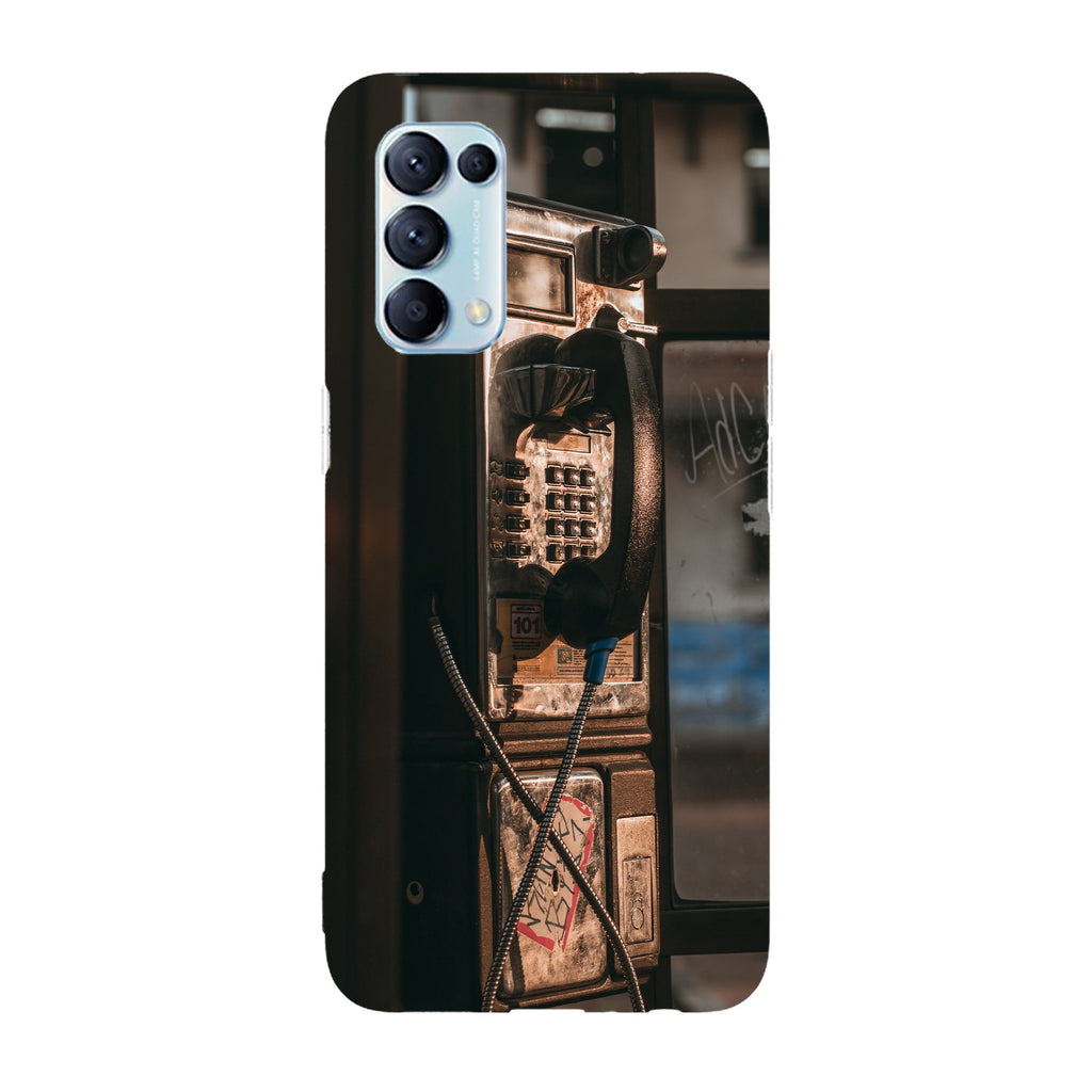 Husa compatibila cu Oppo Find X3 Lite model Phone booth, Silicon, TPU, Viceversa