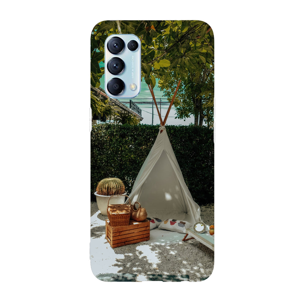 Husa compatibila cu Oppo Reno 5 4G model Picnic time, Silicon, TPU, Viceversa