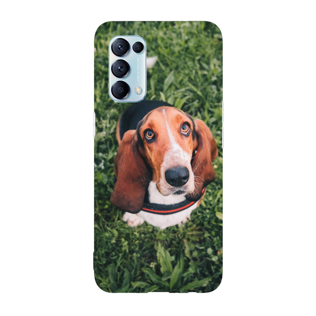 Husa compatibila cu Oppo Reno 5 4G model Puppy eyes, Silicon, TPU, Viceversa
