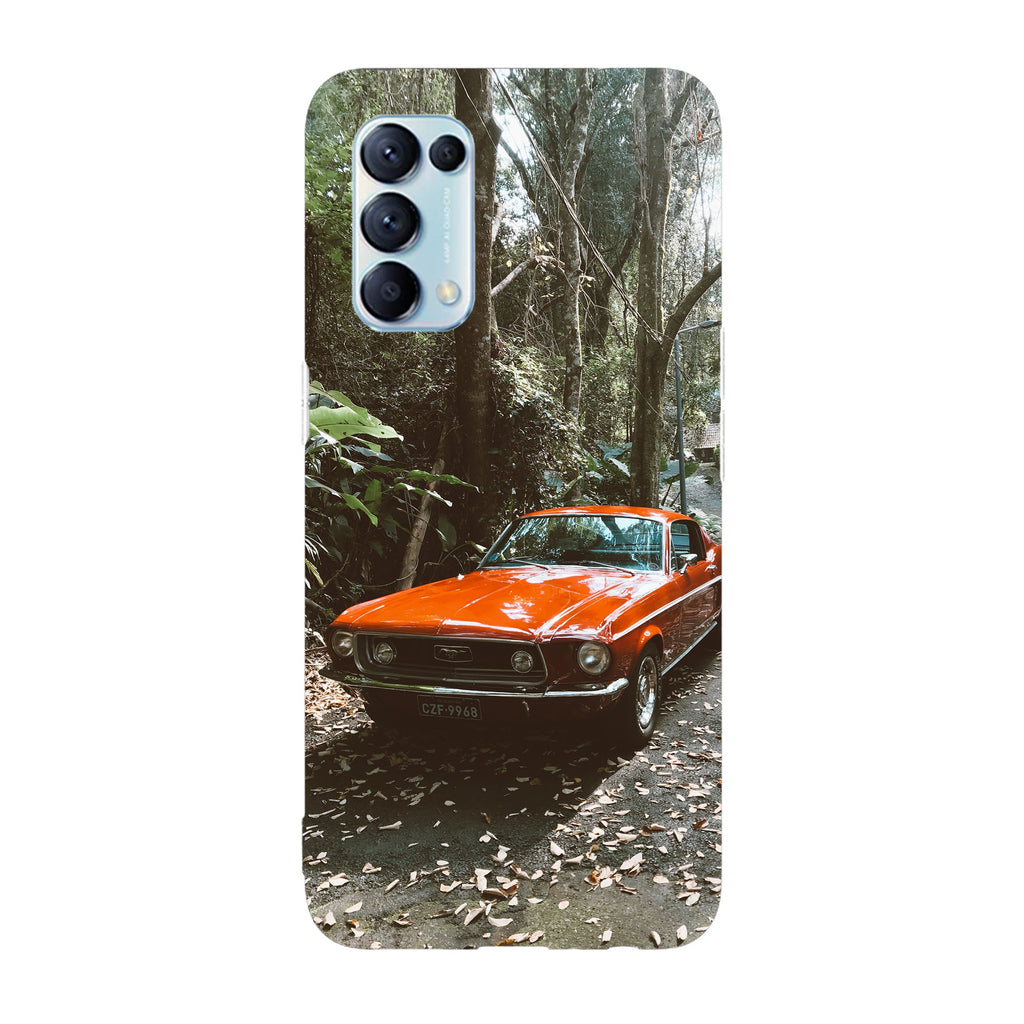 Husa compatibila cu Oppo Reno 5 4G model Red Mustang, Silicon, TPU, Viceversa