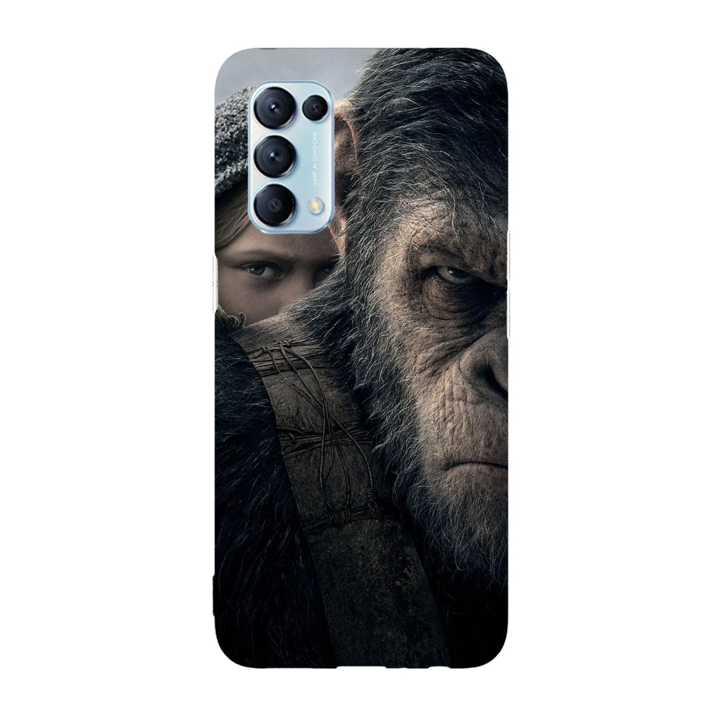 Husa compatibila cu Oppo Find X5 Lite model Rise Of The Planet Of The Apes, Silicon, TPU, Viceversa - Viceversa