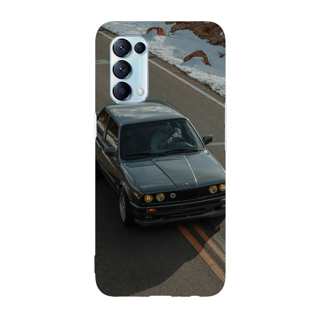 Husa compatibila cu Oppo Reno 5 4G model BMW 3 Series E30, Silicon, TPU, Viceversa - Viceversa