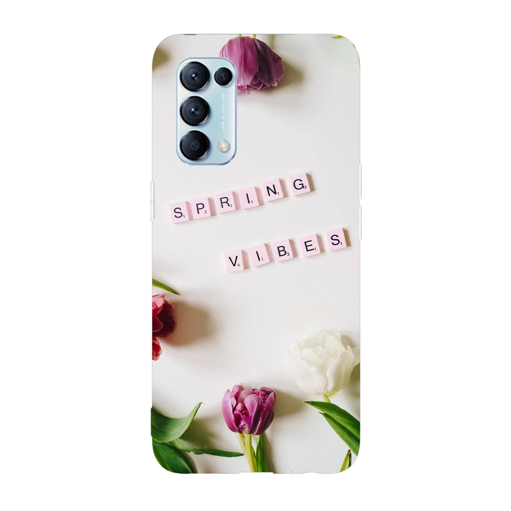 Husa compatibila cu Oppo Find X2 Pro model Spring Vibes, Silicon, TPU, Viceversa - Viceversa