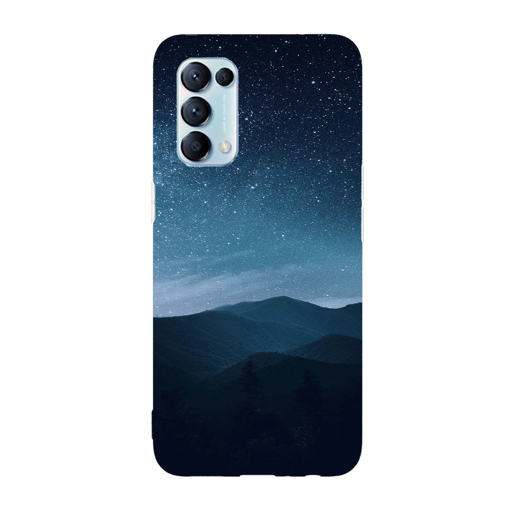 Husa compatibila cu Oppo Find X5 Pro model Starry night, Silicon, TPU, Viceversa - Viceversa