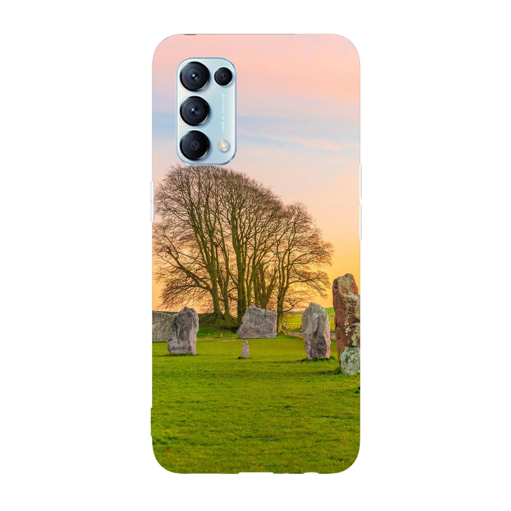 Husa compatibila cu Oppo Find X5 Pro model Stonehenge, Silicon, TPU, Viceversa - Viceversa