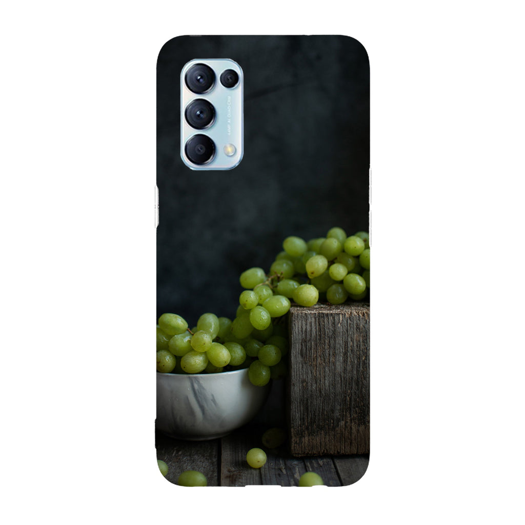 Husa compatibila cu Oppo Reno 5 4G model Bowl of grapes, Silicon, TPU, Viceversa