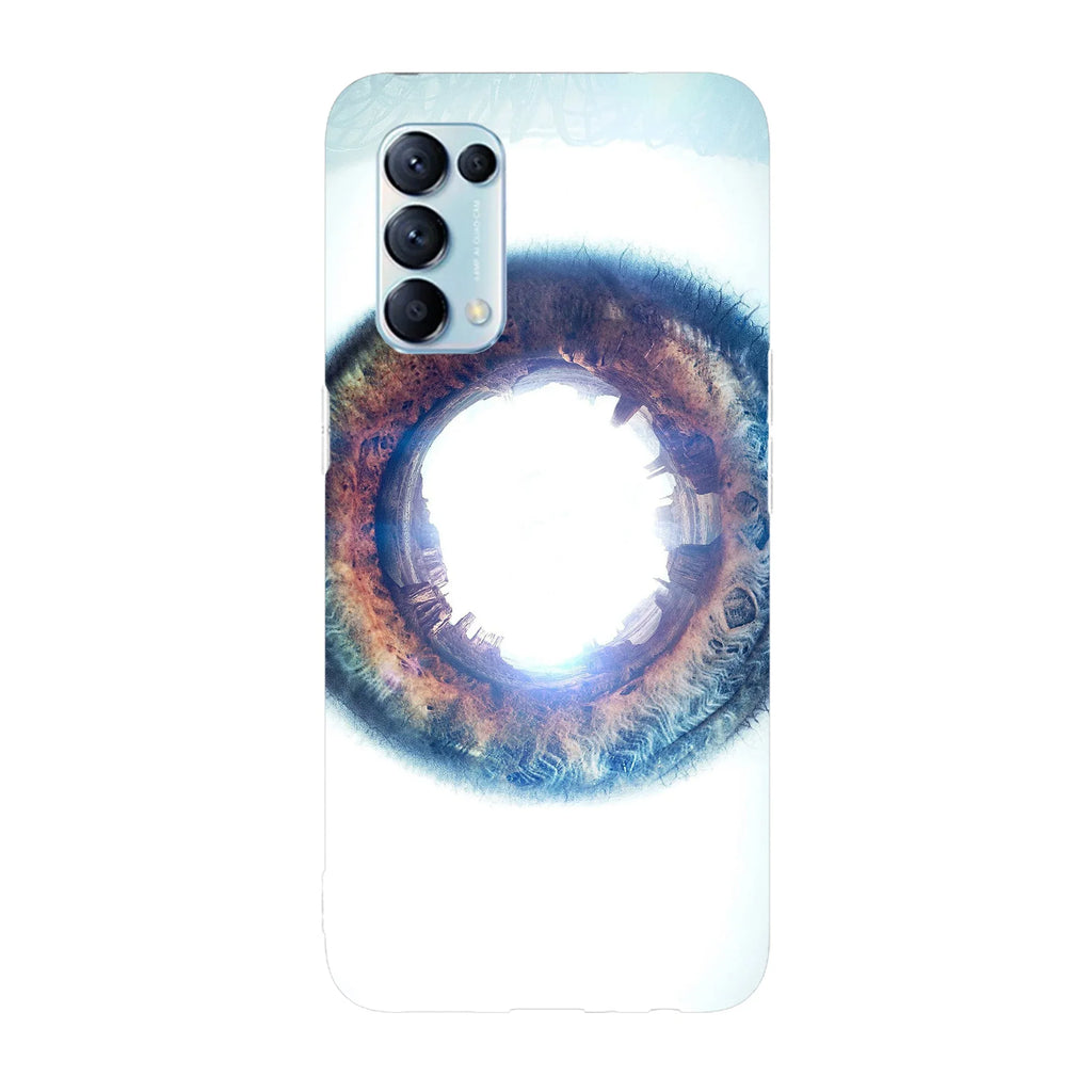 Husa compatibila cu Oppo Reno 4Z model The Eye of Westworld, Silicon, TPU, Viceversa - Viceversa