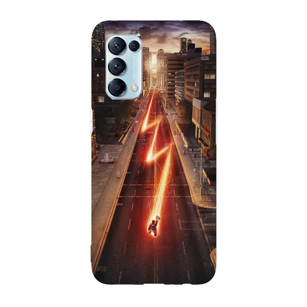 Husa compatibila cu Oppo Find X5 Pro model The Flash, Silicon, TPU, Viceversa - Viceversa