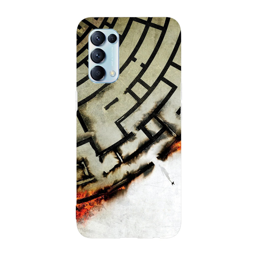 Husa compatibila cu Oppo Find X5 Pro model The labyrinth, Silicon, TPU, Viceversa - Viceversa