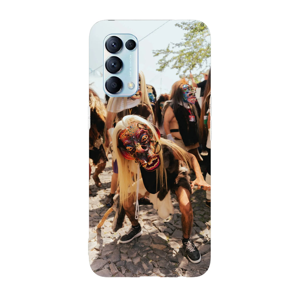 Husa compatibila cu Oppo Reno 5 5G model Tribal dance, Silicon, TPU, Viceversa - Viceversa