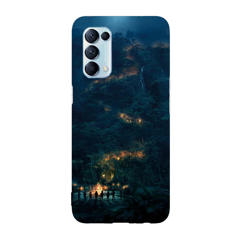Husa compatibila cu Oppo Reno 4Z model Tribal Fire, Silicon, TPU, Viceversa - Viceversa