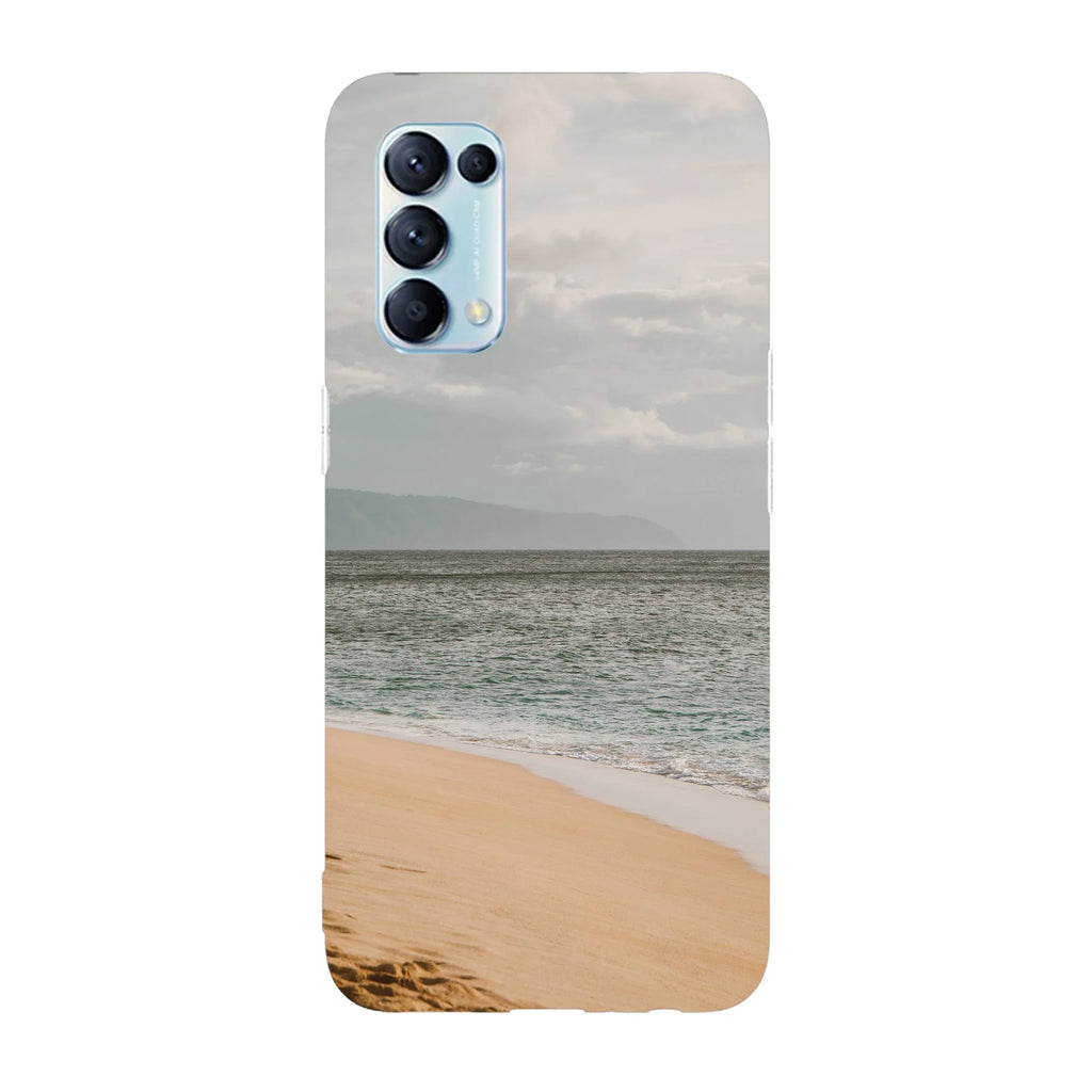 Husa compatibila cu Oppo Reno 4Z model Tropical sea shore, Silicon, TPU, Viceversa - Viceversa