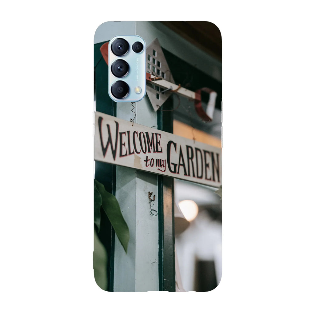 Husa compatibila cu Oppo Reno 5 5G model Welcome, Silicon, TPU, Viceversa - Viceversa