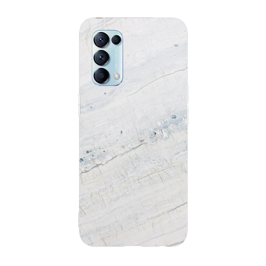 Husa compatibila cu Oppo Find X5 Lite model White gradient marble, Silicon, TPU, Viceversa - Viceversa