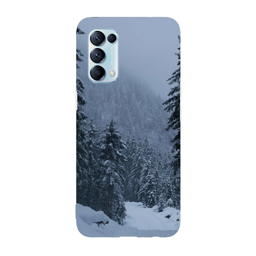 Husa compatibila cu Oppo A77 model Winter forest, Silicon, TPU, Viceversa - Viceversa