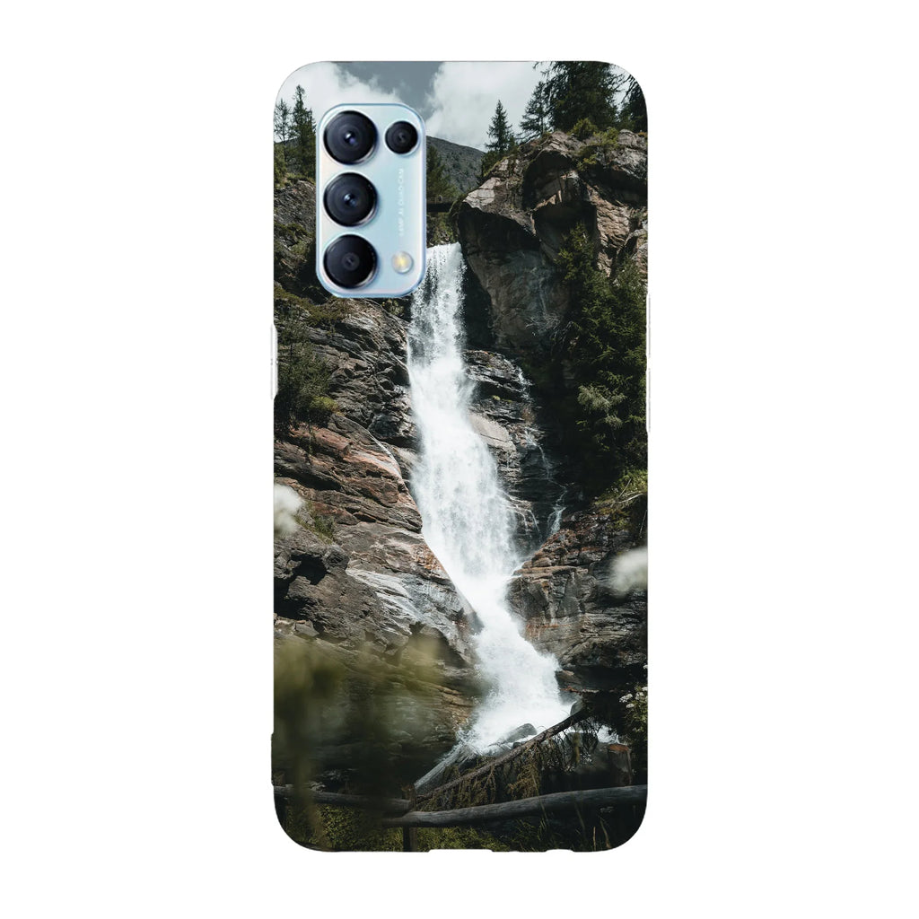 Husa compatibila cu Oppo Find X3 Lite model Cascata del Rutor, Silicon, TPU, Viceversa - Viceversa