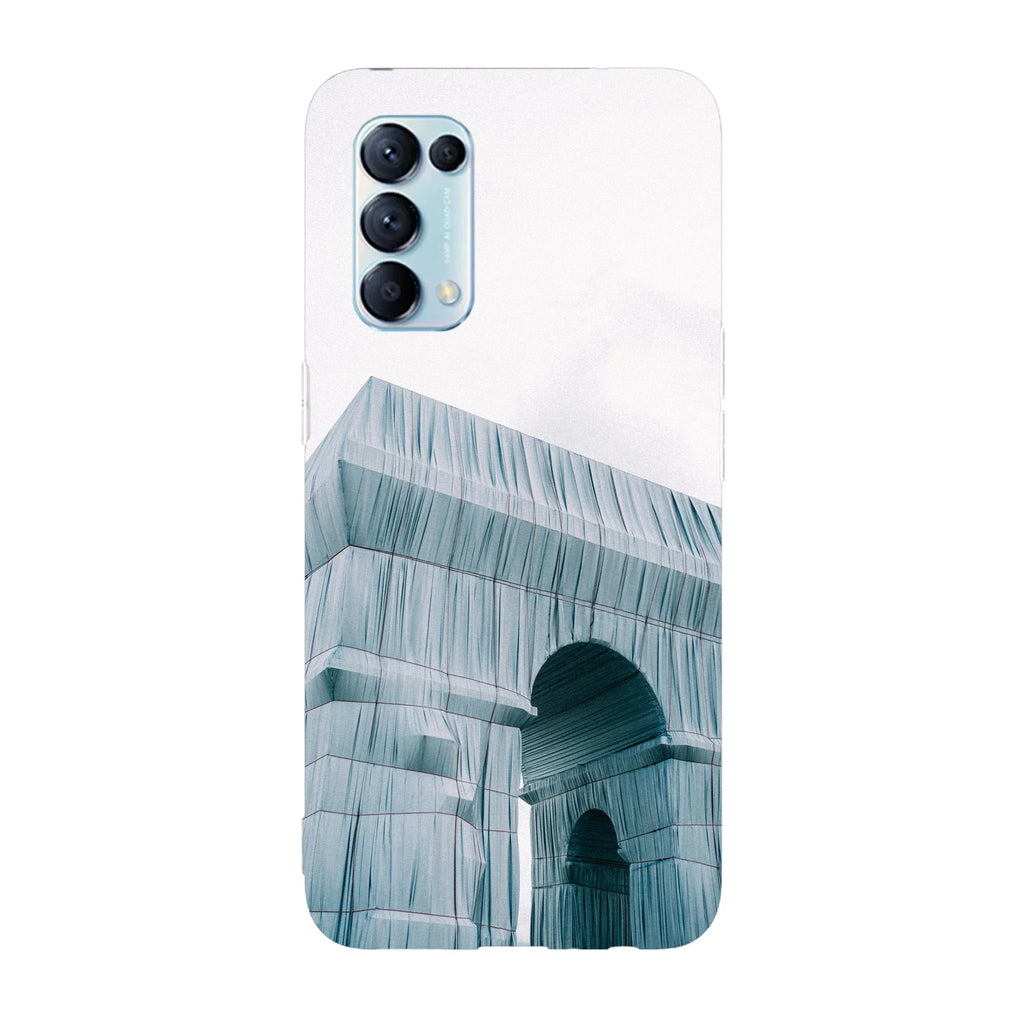 Husa compatibila cu Oppo Reno 5 5G model Christos Arc de Triomphe, Silicon, TPU, Viceversa - Viceversa