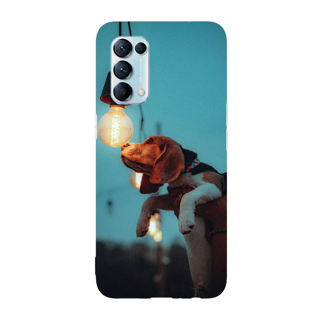 Husa compatibila cu Oppo A77 model Curious dog, Silicon, TPU, Viceversa - Viceversa