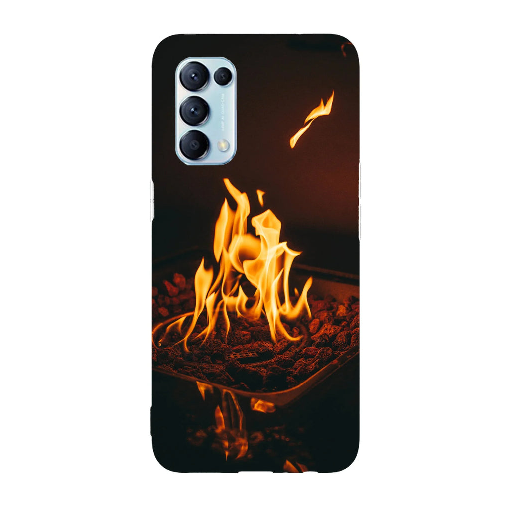Husa compatibila cu Oppo Find X5 Pro model Dancing fire, Silicon, TPU, Viceversa - Viceversa