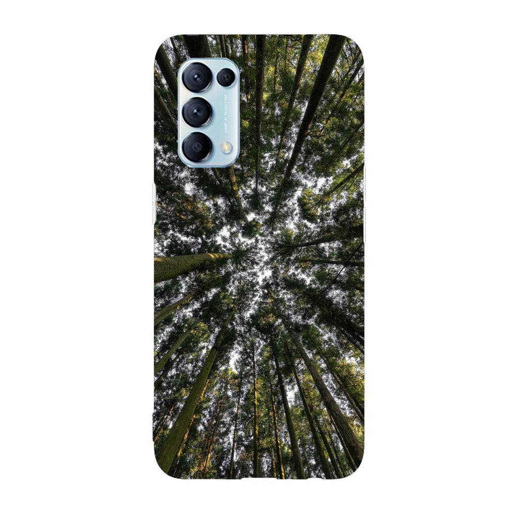 Husa compatibila cu Oppo Reno 5 4G model Deep into the forest, Silicon, TPU, Viceversa
