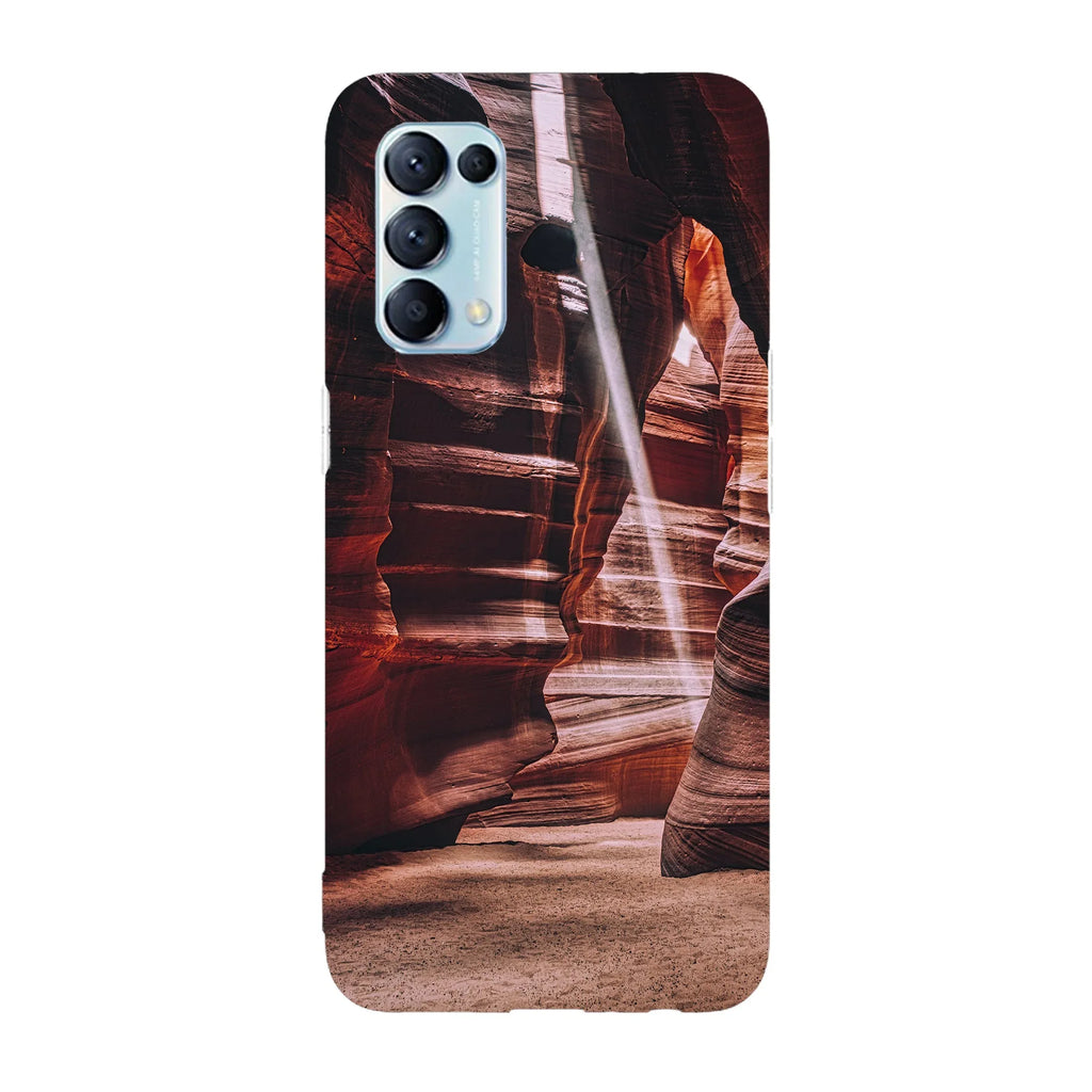 Husa compatibila cu Oppo Find X2 Pro model Desert Antelope Canyon, Silicon, TPU, Viceversa - Viceversa