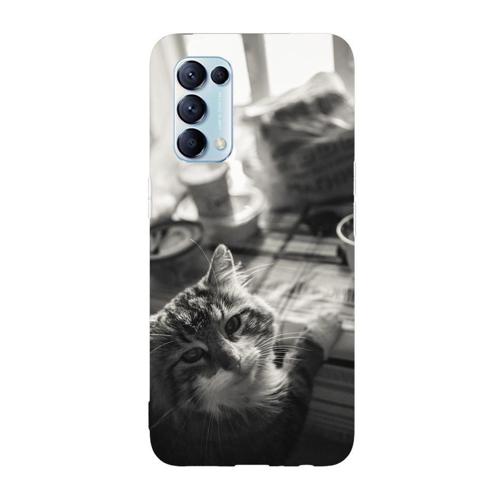 Husa compatibila cu Oppo Reno 5 4G model Dinner time, Silicon, TPU, Viceversa