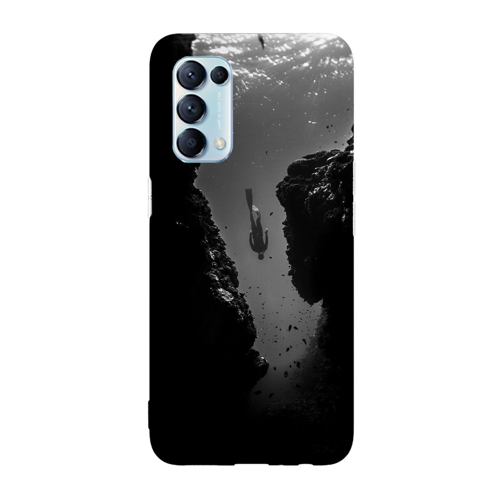 Husa compatibila cu Oppo A77 model Diving, Silicon, TPU, Viceversa - Viceversa