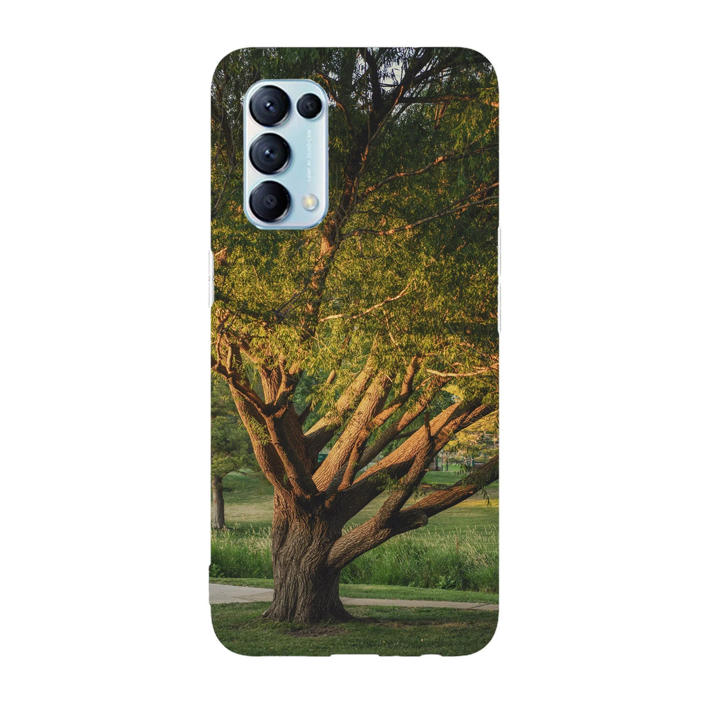 Husa compatibila cu Oppo Find X5 Lite model Elm tree, Silicon, TPU, Viceversa - Viceversa