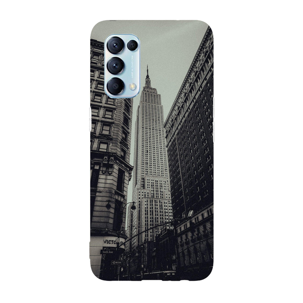 Husa compatibila cu Oppo Find X5 Pro model Empire state building, Silicon, TPU, Viceversa - Viceversa