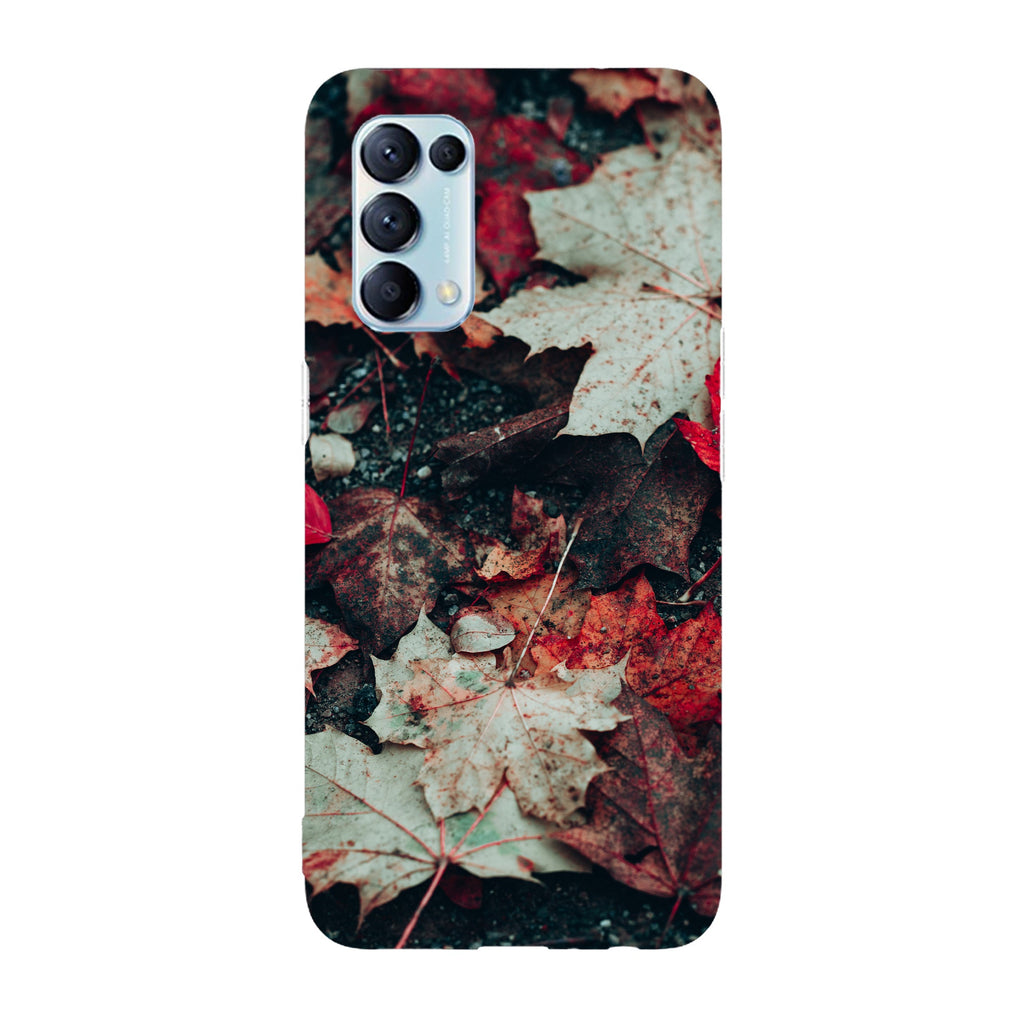 Husa compatibila cu Oppo Reno 5 4G model Fall is coming, Silicon, TPU, Viceversa