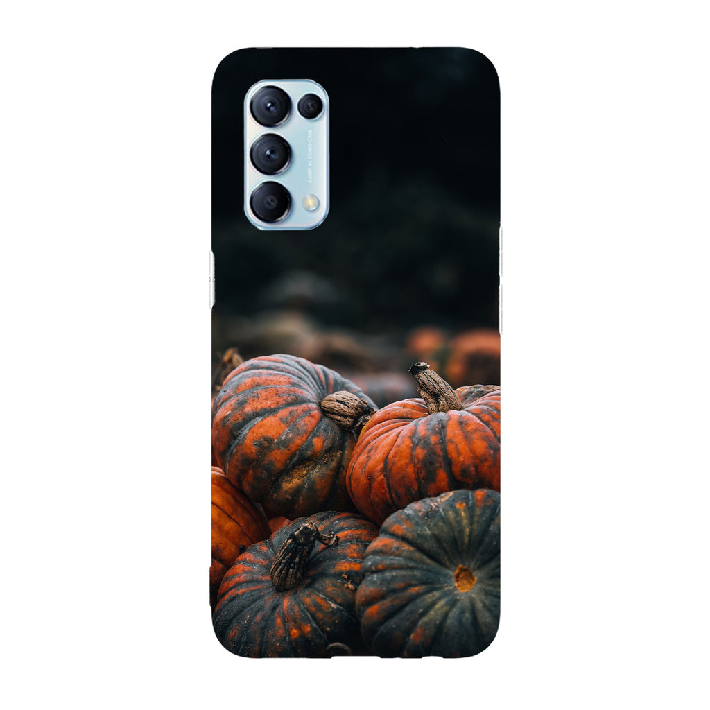 Husa compatibila cu Oppo Reno 5 4G model Fall Pumpkins, Silicon, TPU, Viceversa