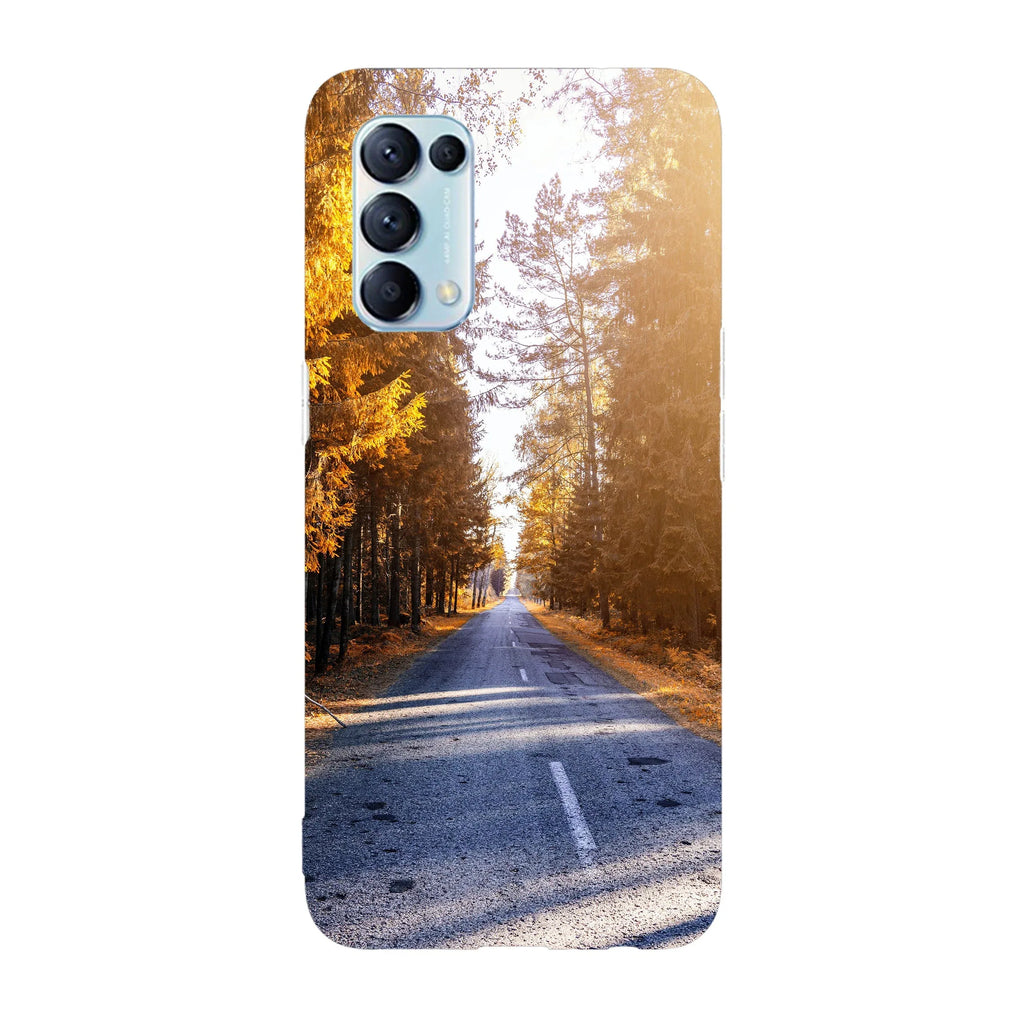 Husa compatibila cu Oppo A77 model Fall road, Silicon, TPU, Viceversa - Viceversa