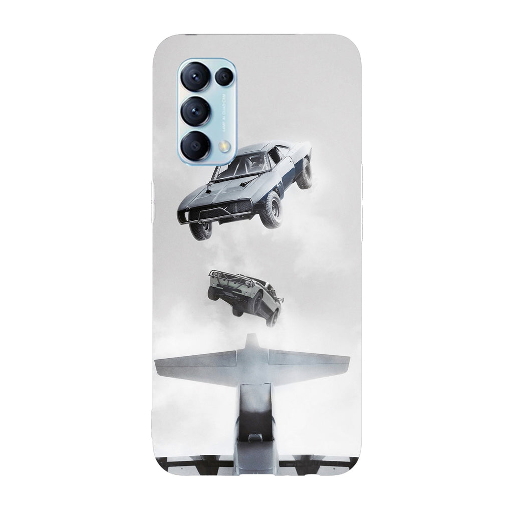 Husa compatibila cu Oppo Reno 5 4G model Fast & Furious 7, Silicon, TPU, Viceversa