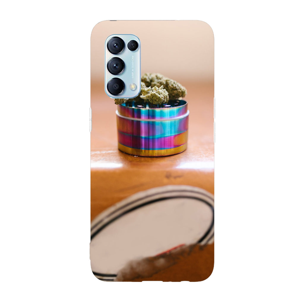 Husa compatibila cu Oppo Reno 5 4G model Feeling high, Silicon, TPU, Viceversa