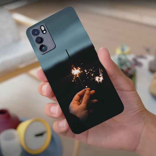 Husa compatibila cu Oppo Reno 5 4G model Fireworks, Silicon, TPU, Viceversa