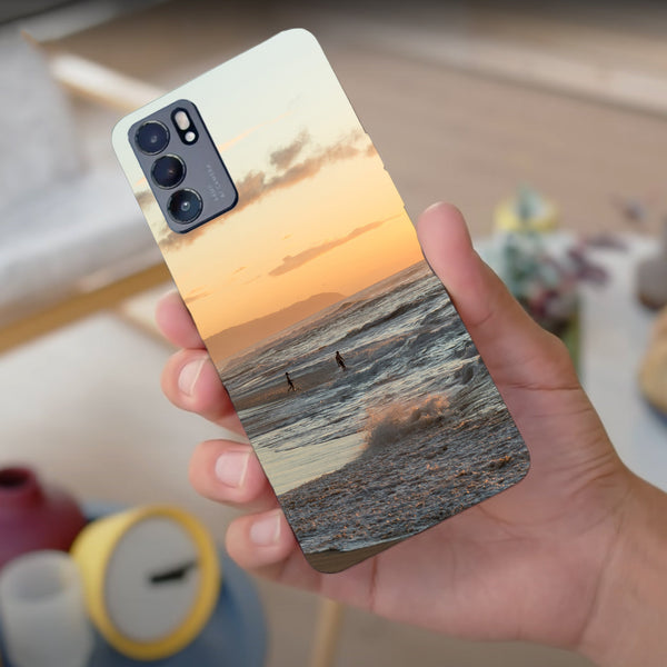 Husa compatibila cu Oppo Reno 5 4G model First day of summer, Silicon, TPU, Viceversa